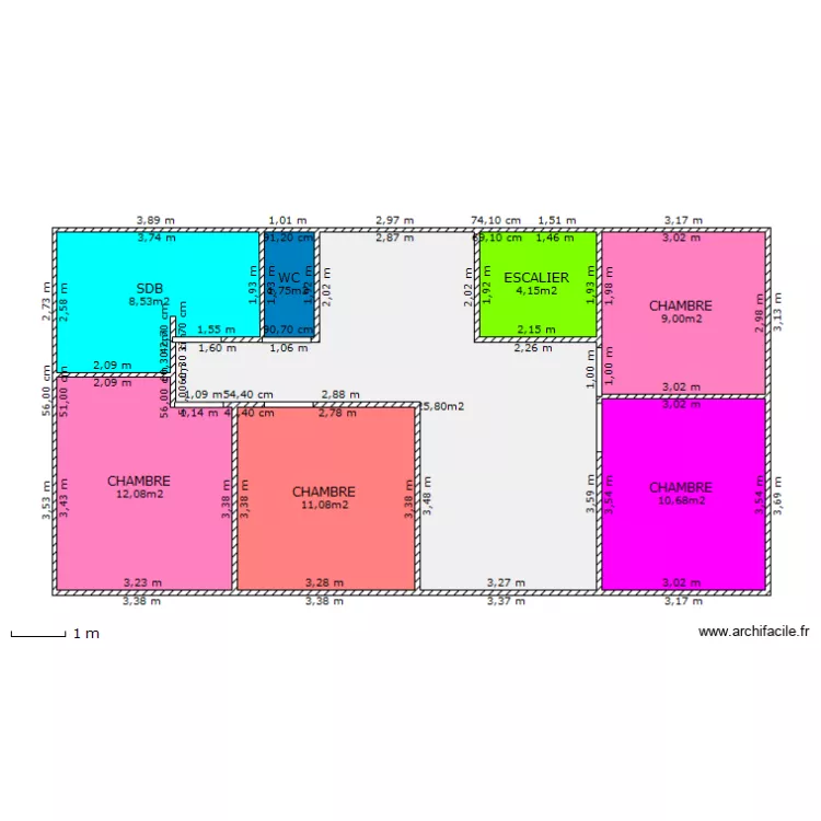 G ETAGE. Plan de G ETAGE. Plan de
