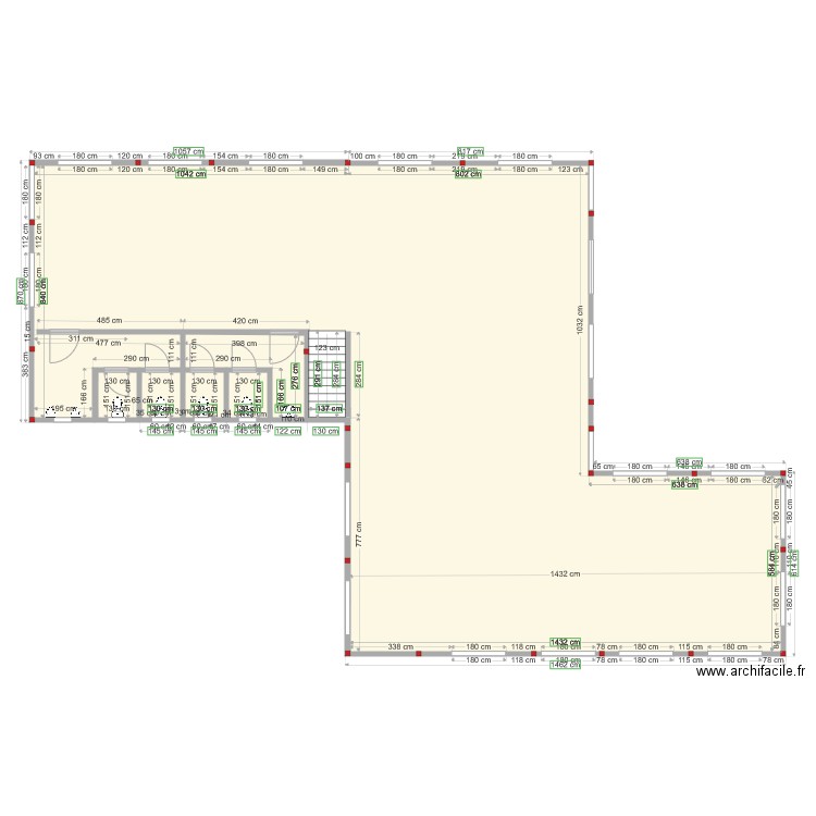 Gilles 04122020 2e etage vide. Plan de 0 pièce et 0 m2