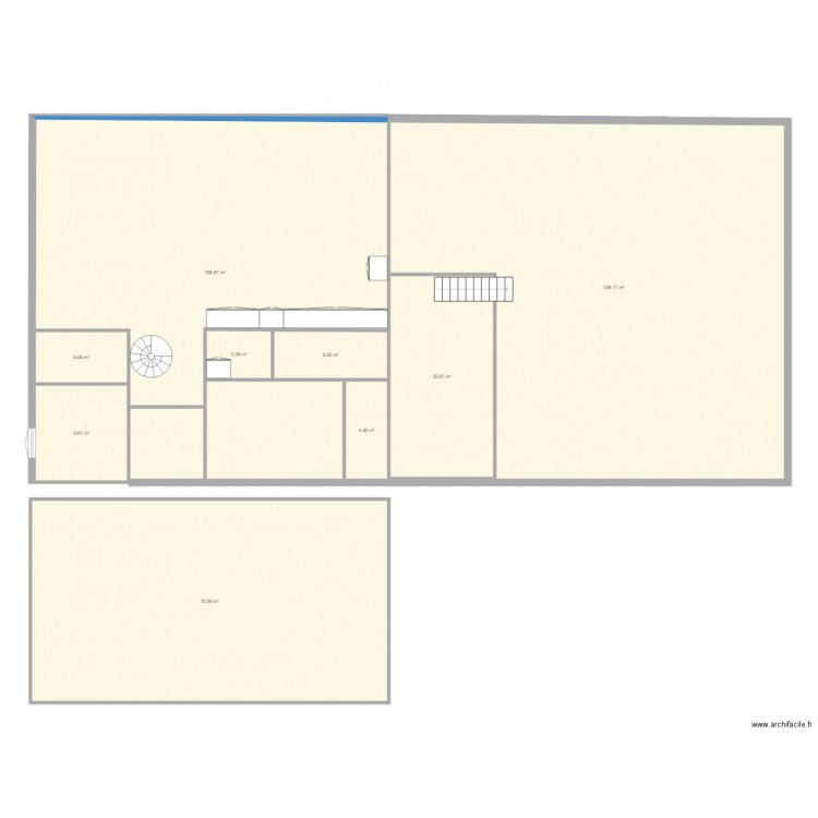 loft. Plan de 0 pièce et 0 m2