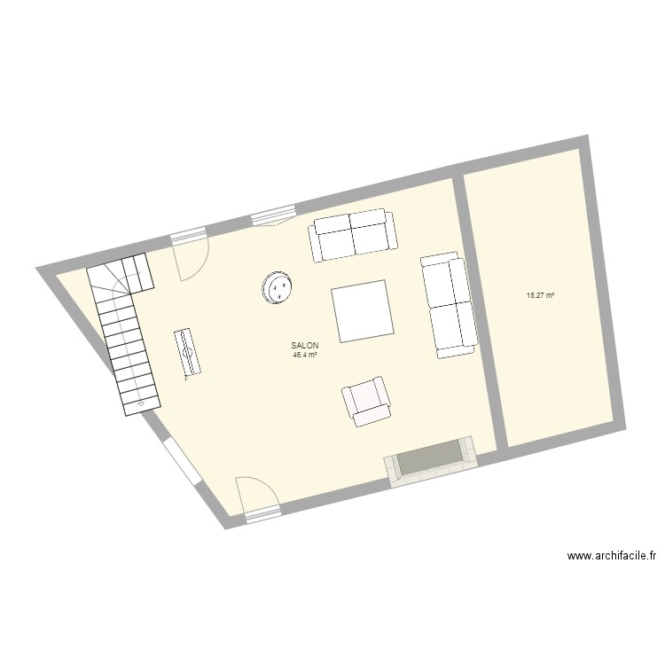 SALON. Plan de 0 pièce et 0 m2