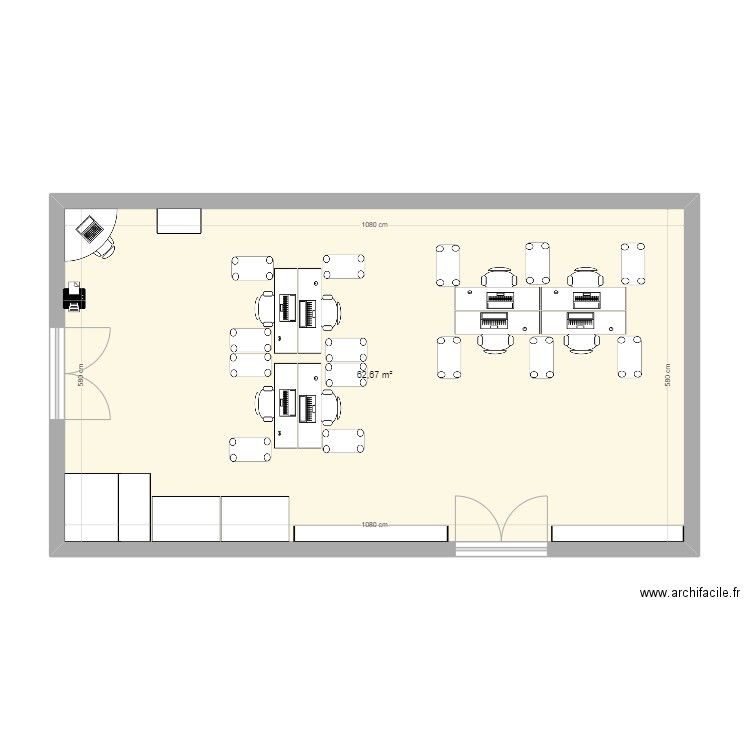 Bureau Saisie V2. Plan de 0 pièce et 0 m2