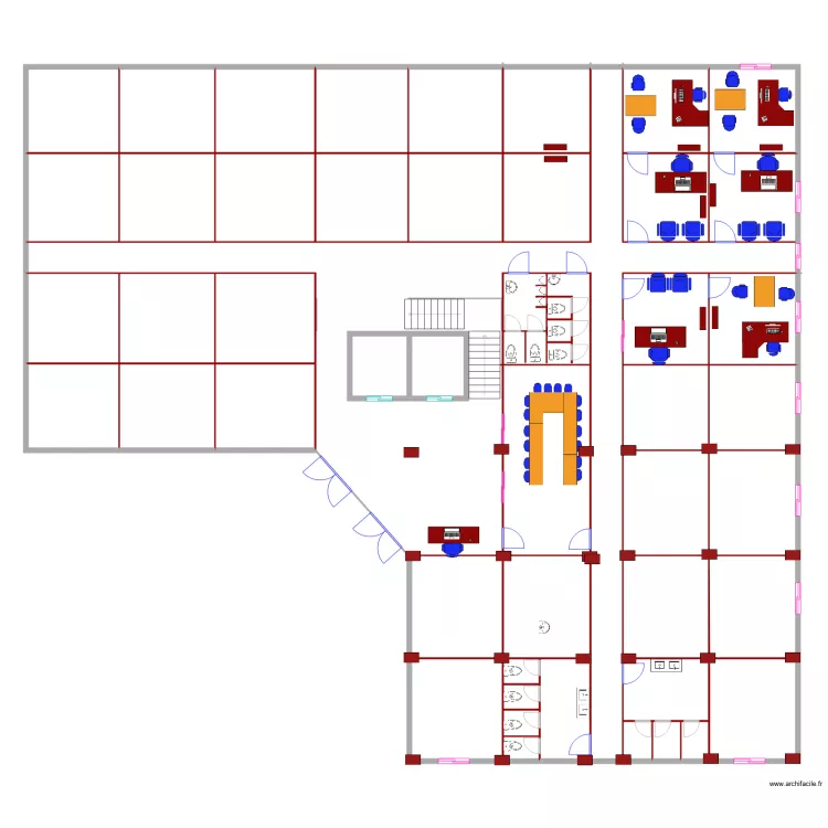vue en plan v1. Plan de vue en plan v1. Plan de