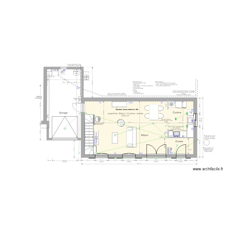 Maison Lisa dossier Tech 14 11 19. Plan de 0 pièce et 0 m2