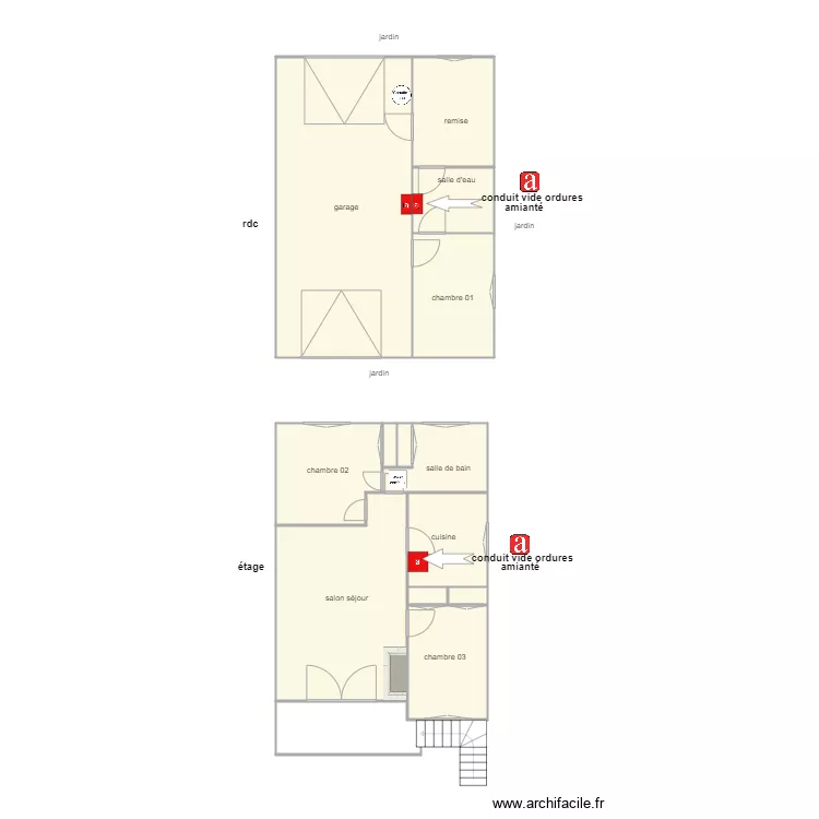 cartier am 1119. Plan de 