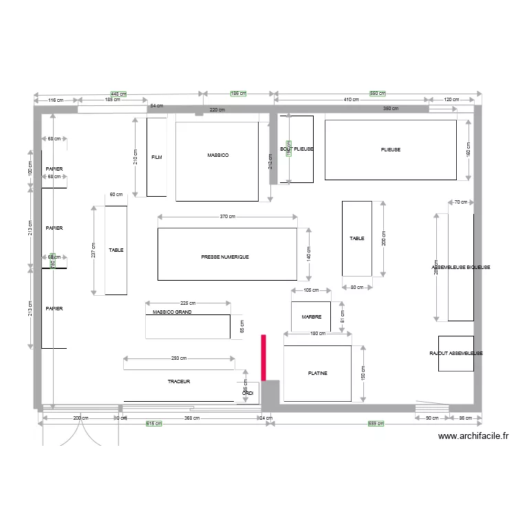 pub echo. Plan de 