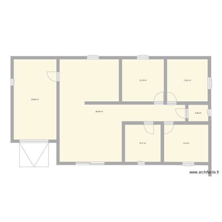 maison plan sketchup. Plan de 0 pièce et 0 m2