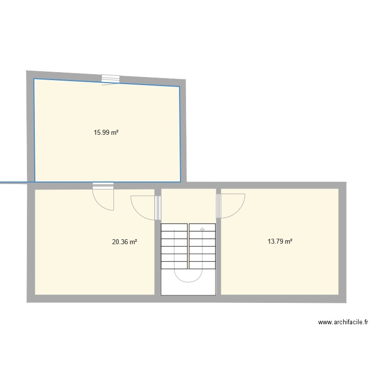 Projet 1er etage. Plan de 0 pièce et 0 m2