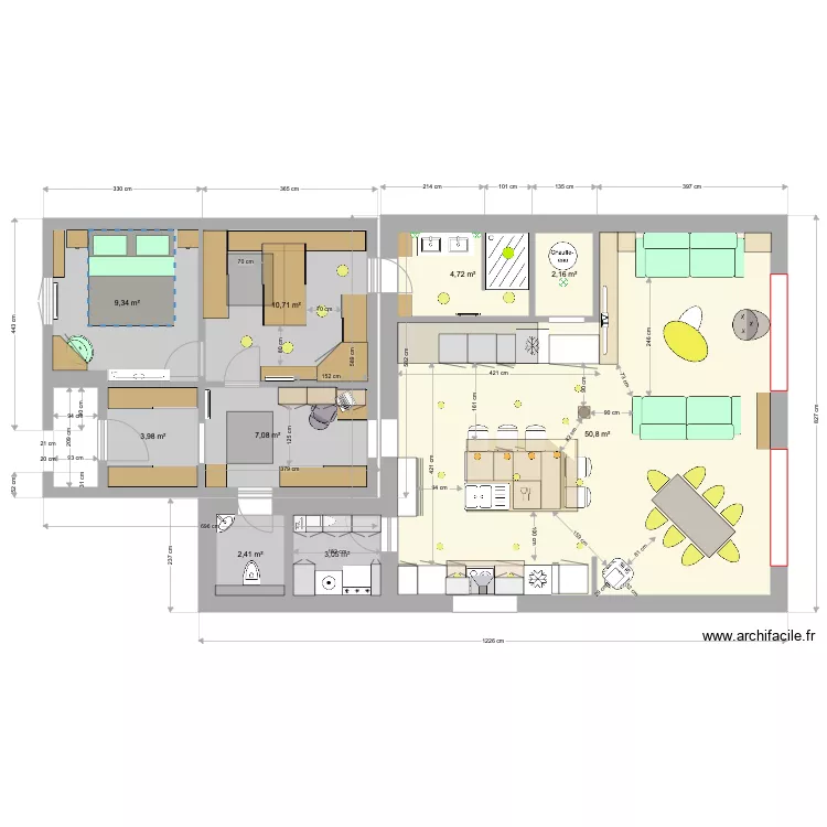 20210525 PLAN AMENAGEMENT POLE DECALE. Plan de 