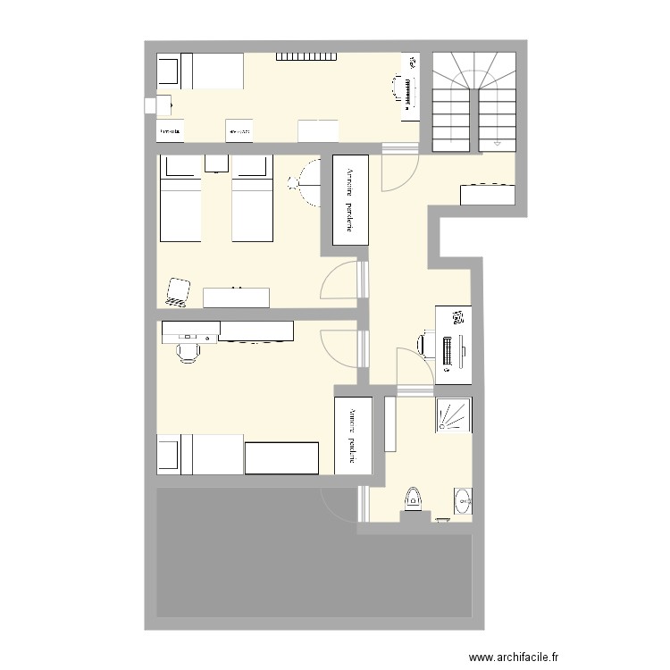 new chambre. Plan de 0 pièce et 0 m2