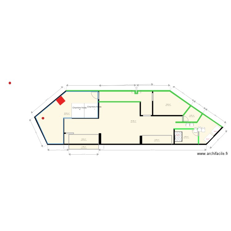 Palais du Chang An. Plan de 0 pièce et 0 m2