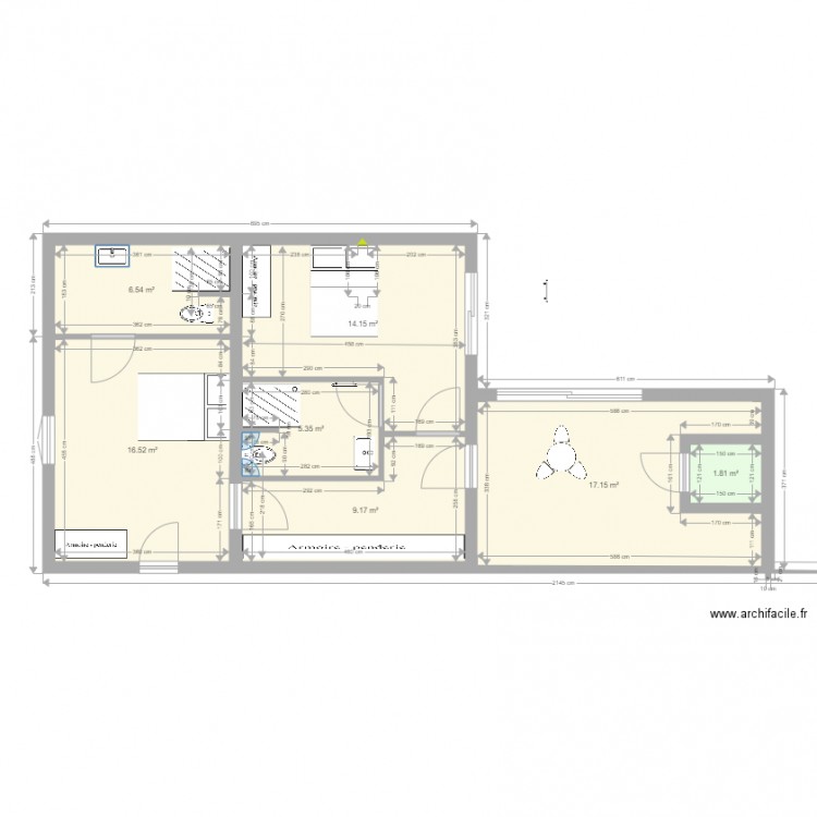 etage grenier 04 2017. Plan de 0 pièce et 0 m2