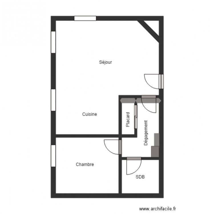 NAHON. Plan de 0 pièce et 0 m2