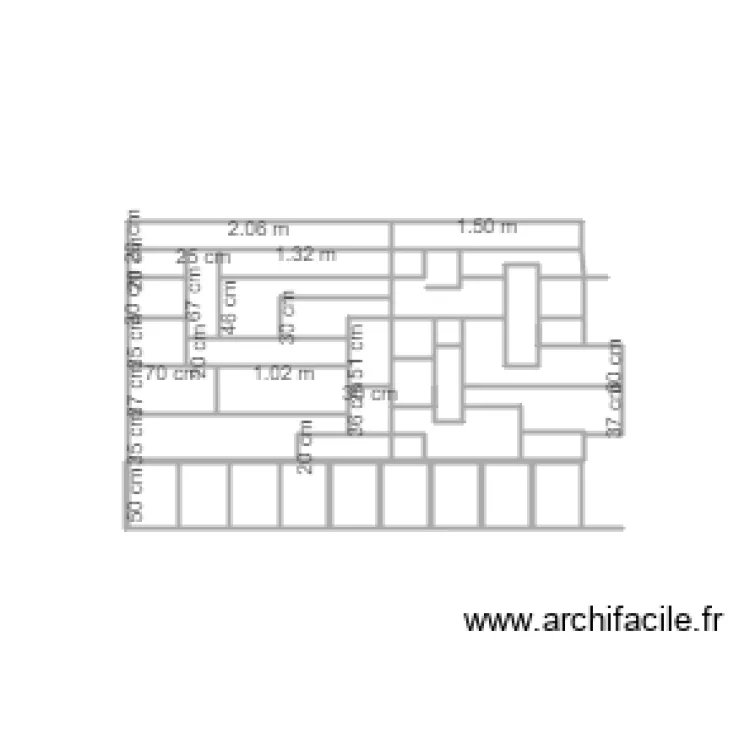 meuble bibliotheque def avec cote 1. Plan de 