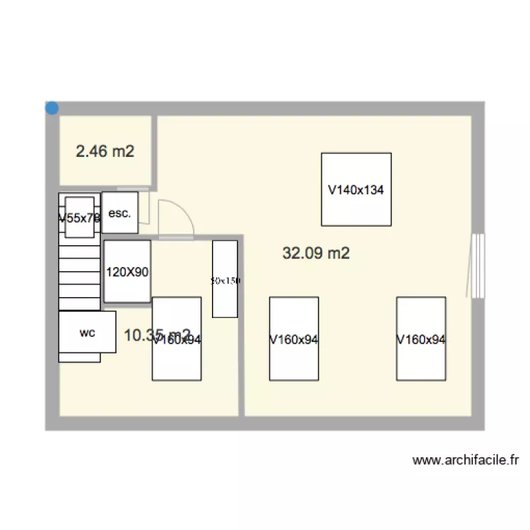 WalckiersMaison5Rez2def. Plan de 