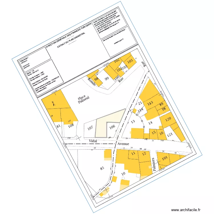 APS SAUVIAN. Plan de APS SAUVIAN. Plan de