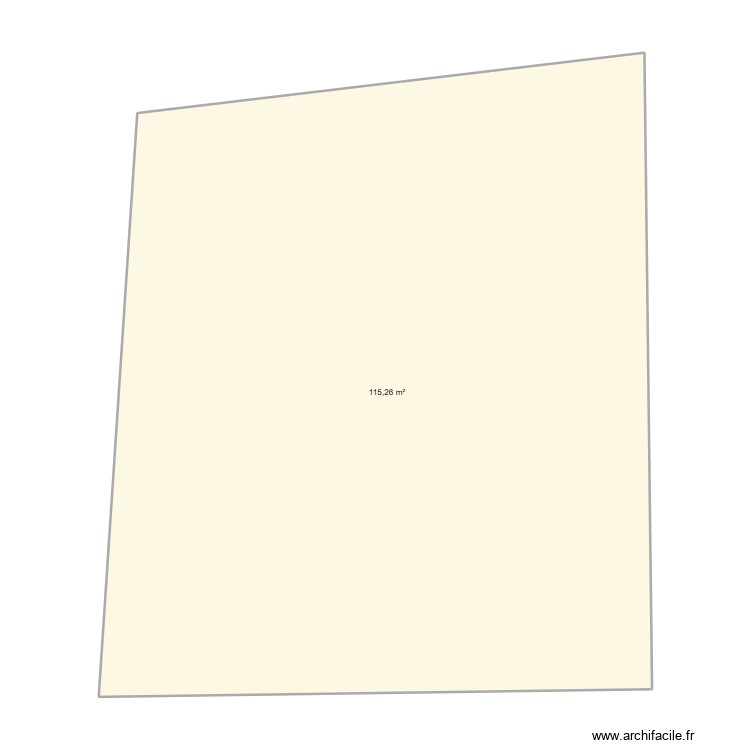 grange sur poteaux. Plan de 0 pièce et 0 m2