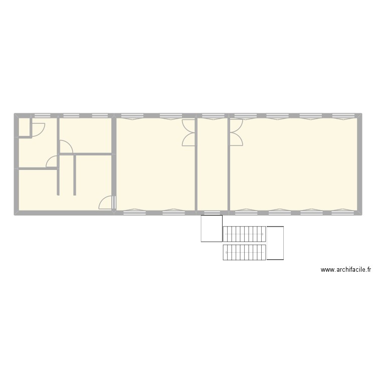 st paul bat a etage. Plan de 7 pièces et 114 m2