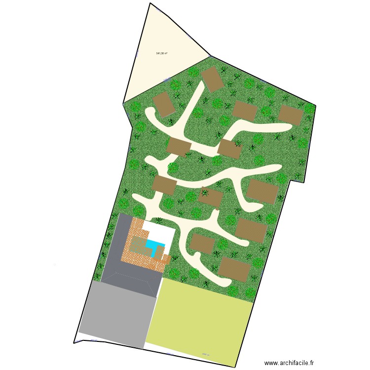REBERO RESORT 3. Plan de 0 pièce et 0 m2