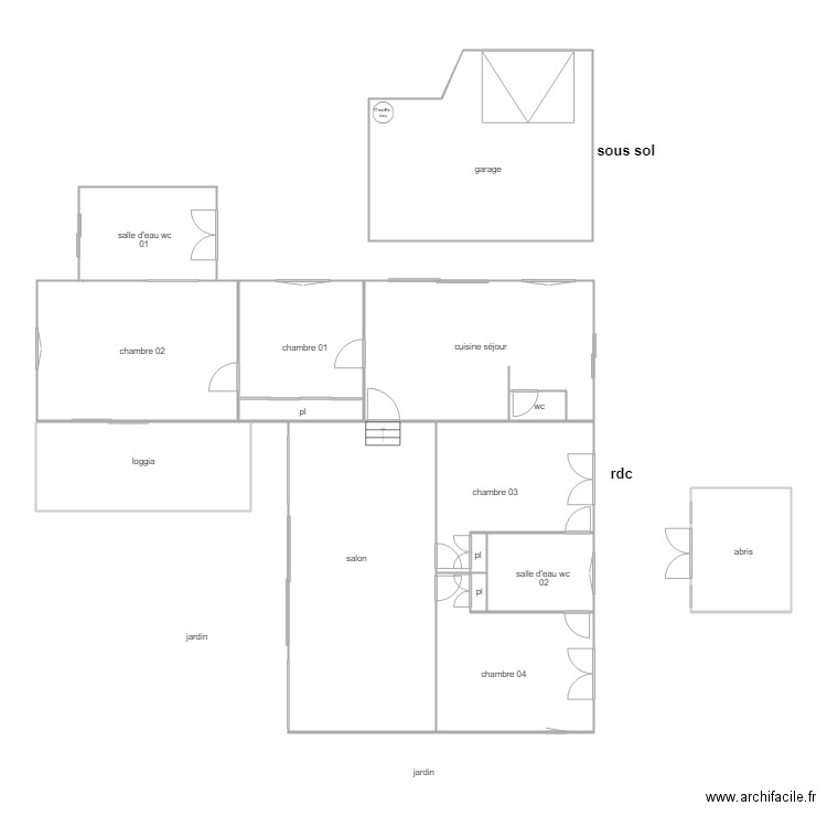 steinberg 01. Plan de 0 pièce et 0 m2