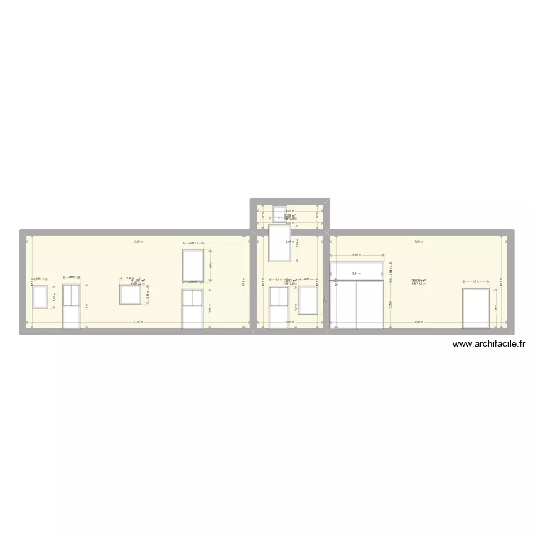 plan de facade . Plan de 