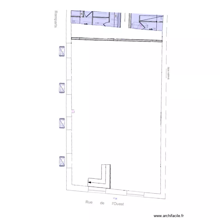 Plateau Villefranche. Plan de Plateau Villefranche. Plan de