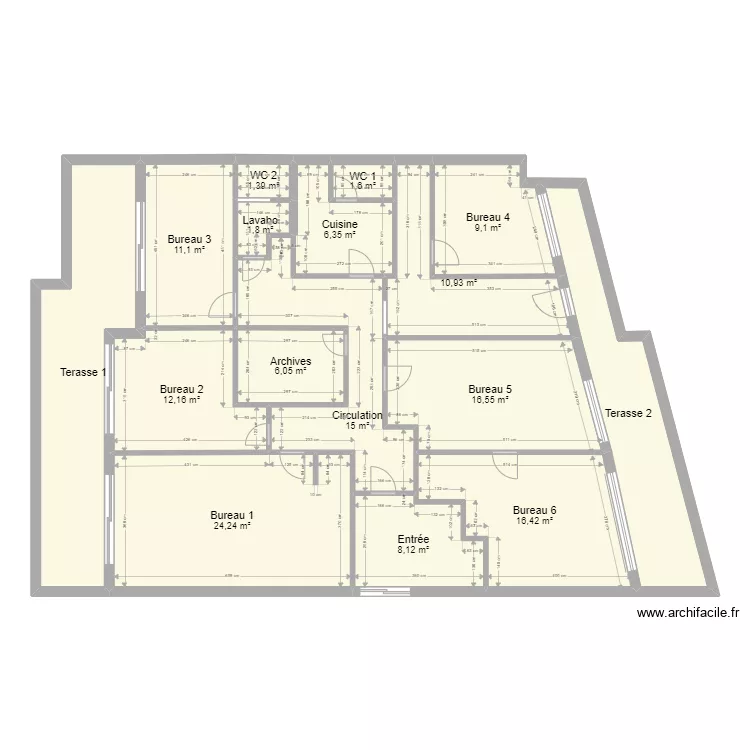 Plan existant VANVES V ArL 210422. Plan de 