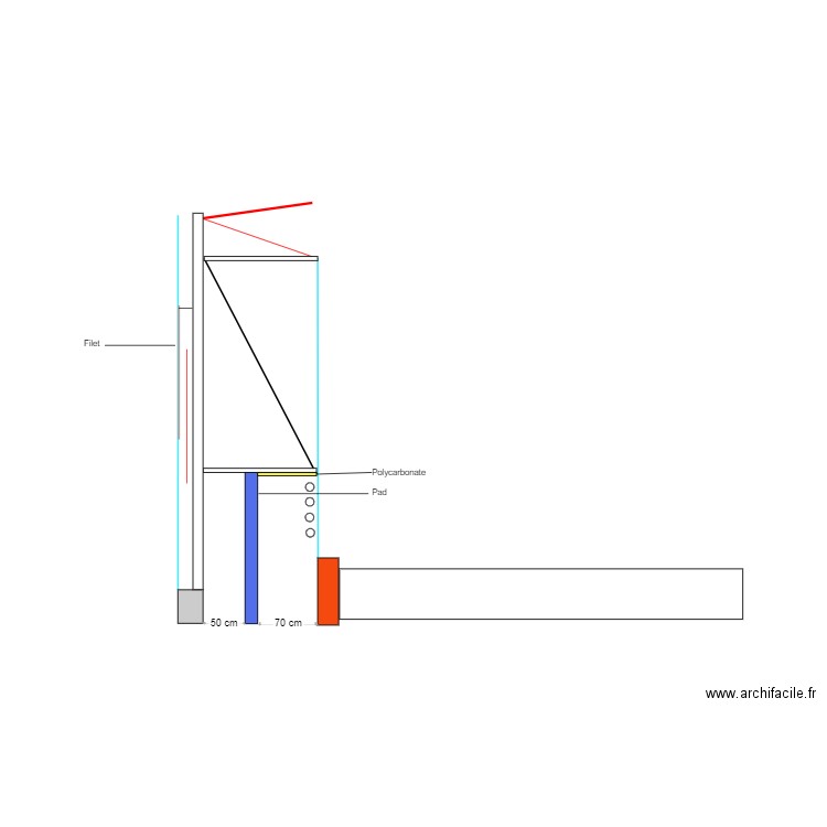 corridor 2. Plan de 0 pièce et 0 m2