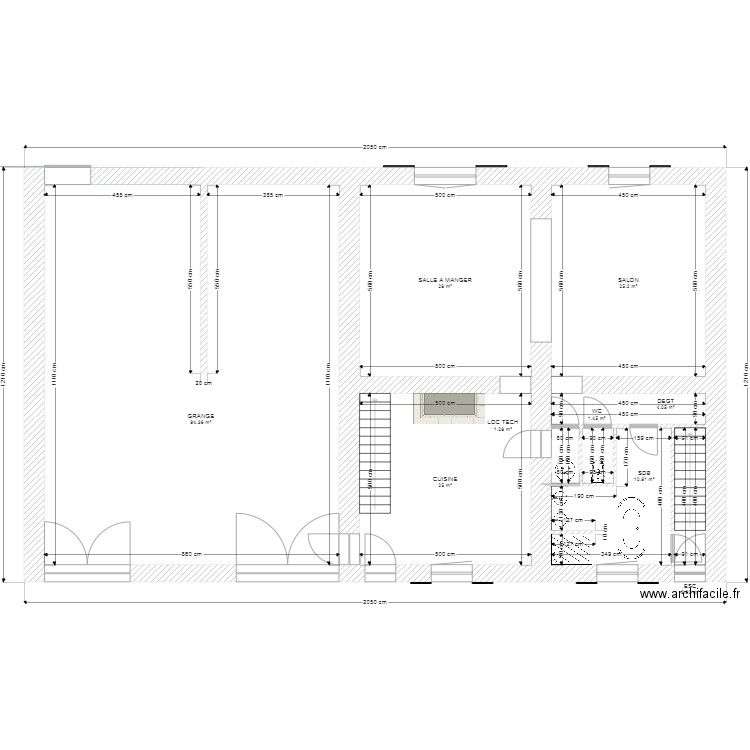 GIRARD BOUVET RDC. Plan de 0 pièce et 0 m2