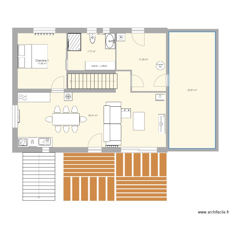 rdc1. Plan de 0 pièce et 0 m2