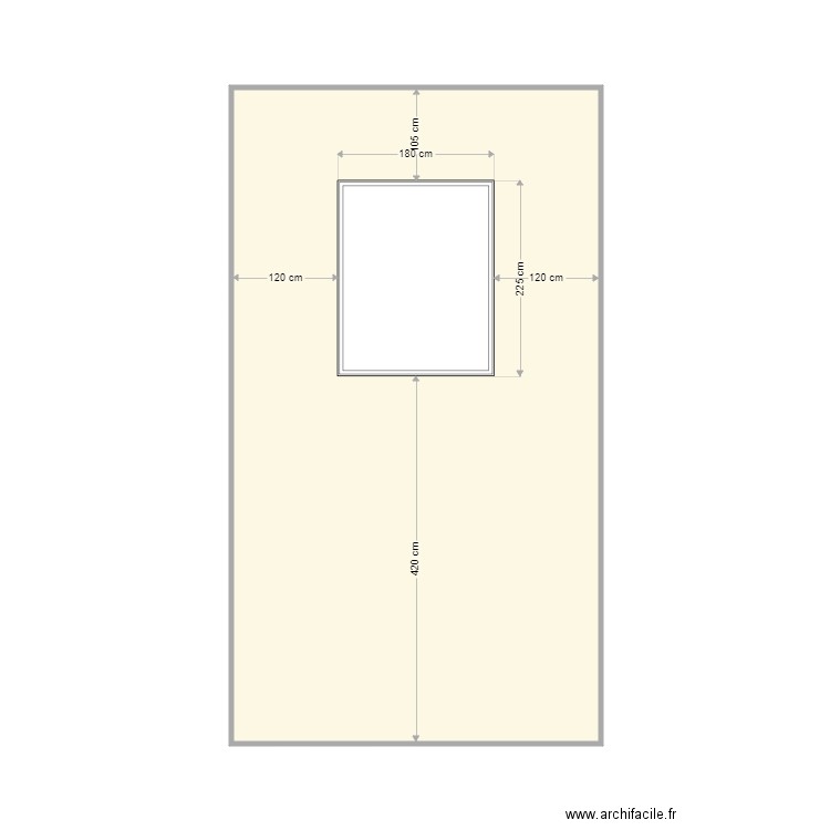 wall 21 window X 3. Plan de 0 pièce et 0 m2