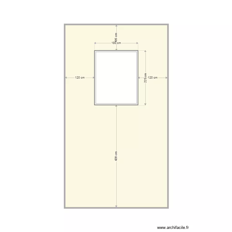 wall 21 window X 3. Plan de 
