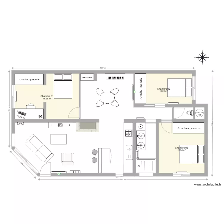 Maison L&eacute;ognan Plan &eacute;lectricit&eacute; chauffage Salons et Insert. Plan de 