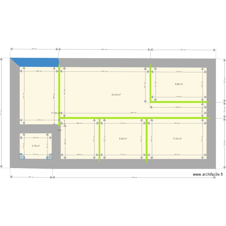 1vbet. Plan de 0 pièce et 0 m2