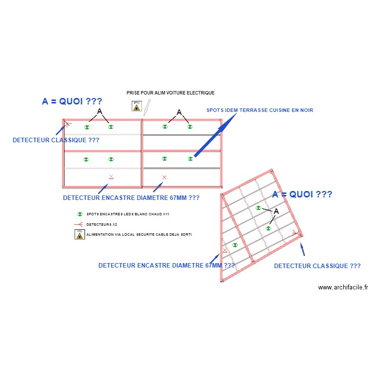 CARPORT 2 + 1 ELEC. Plan de 0 pièce et 0 m2