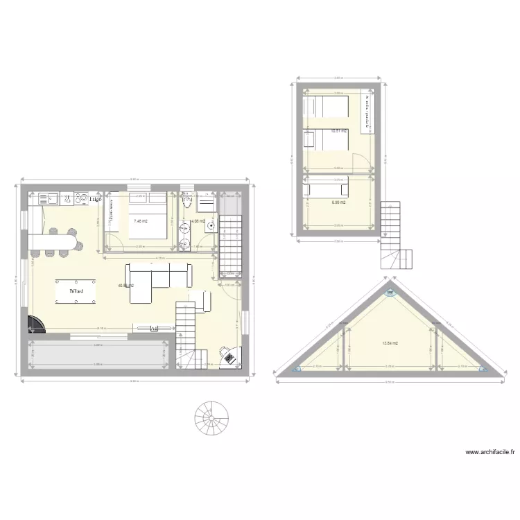 projet 2 etage. Plan de projet 2 etage. Plan de