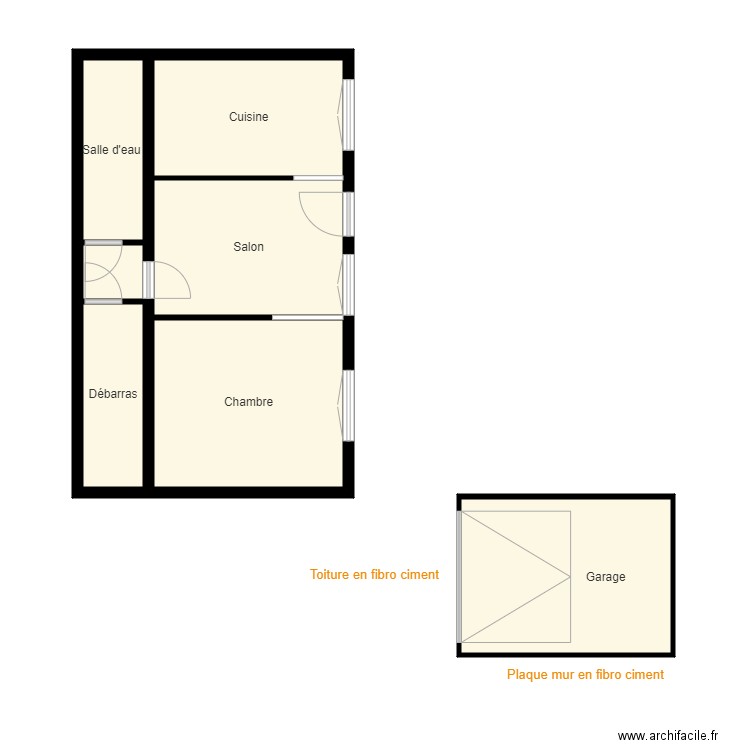 Croquis KIMENAU. Plan de 0 pièce et 0 m2