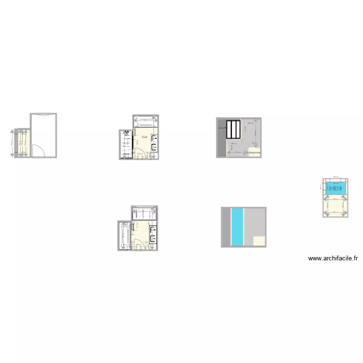 CHEVALIER et GREFFIER. Plan de 
