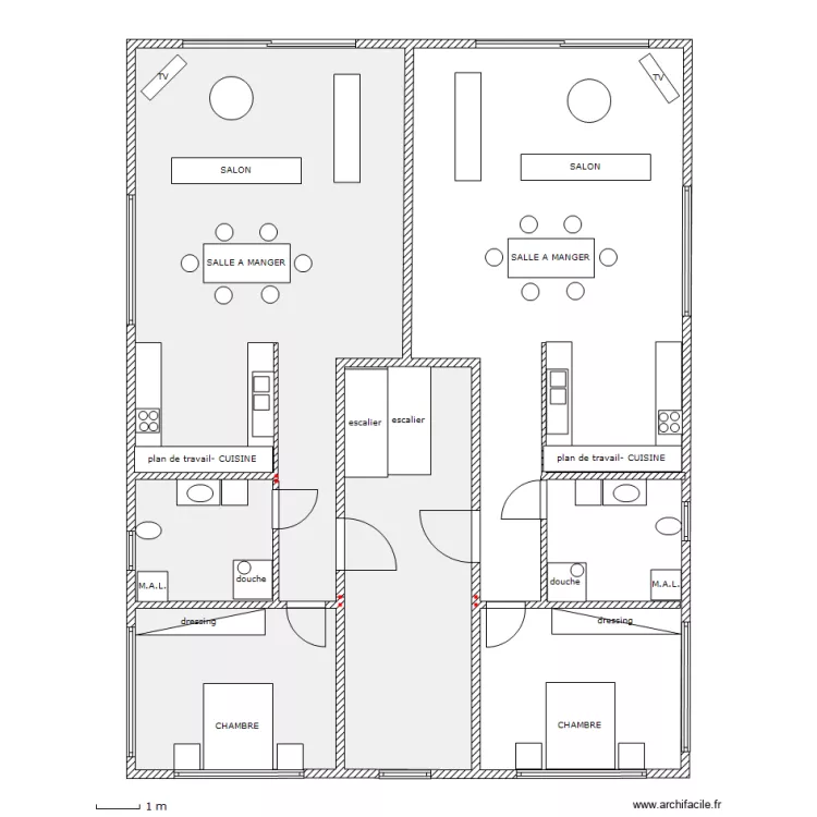 1er ETAGE 17-02-2012 (idem 2ème ETAGE) new 2 -sans cotations. Plan de 1er ETAGE 17-02-2012 (idem 2ème ETAGE) new 2 -sans cotations. Plan de