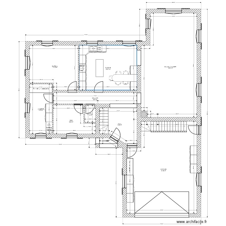 HERBE RDC. Plan de 0 pièce et 0 m2