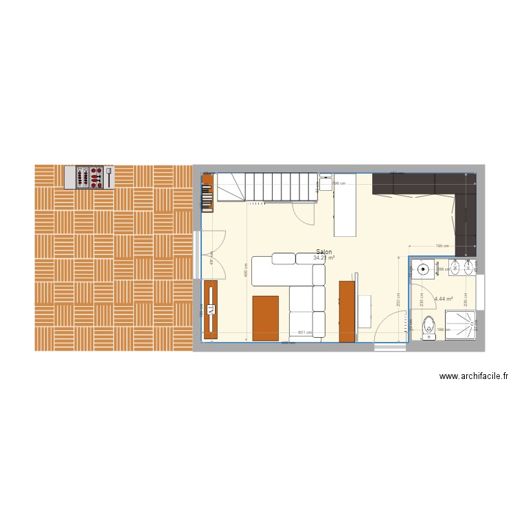 Plan Appartement Marcq. Plan de 0 pièce et 0 m2