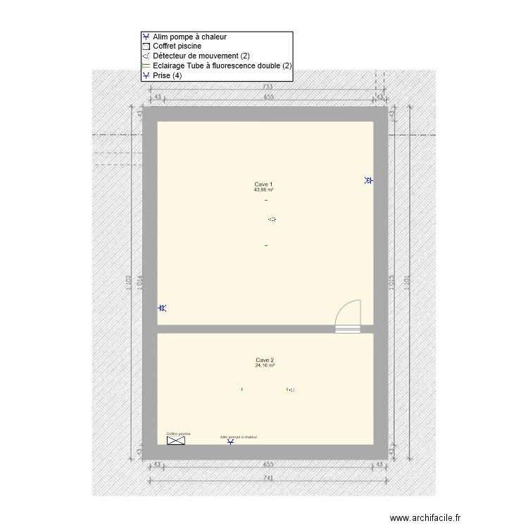 Lecrenier Mossay Cave. Plan de 0 pièce et 0 m2