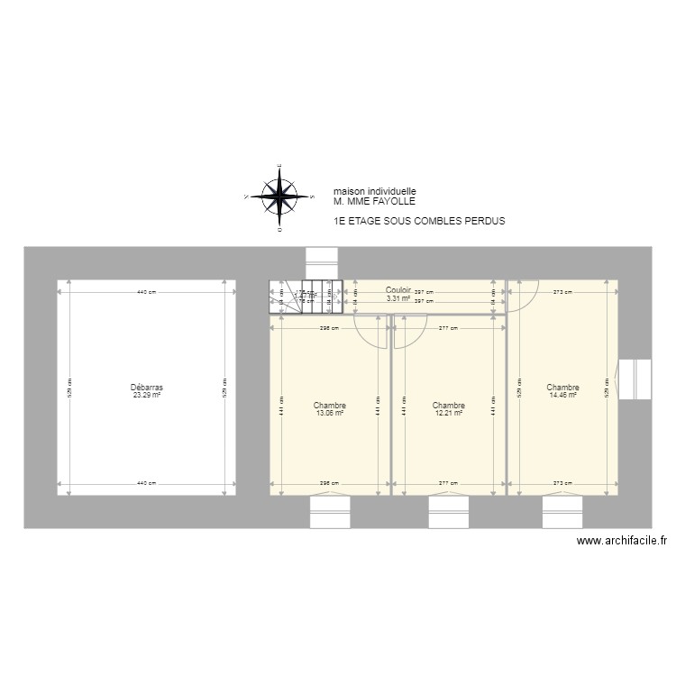 FAYOLLE. Plan de 0 pièce et 0 m2