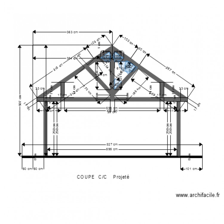 C C C Projeté. Plan de 0 pièce et 0 m2
