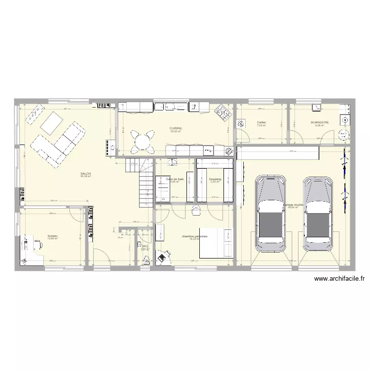 Maison 3 Francoise 2. Plan de 