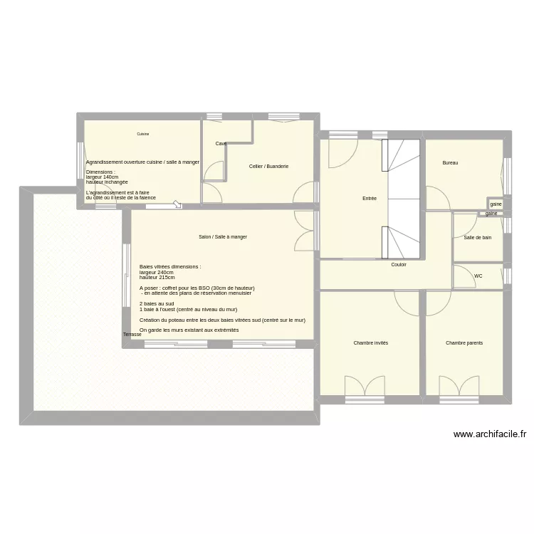 Colonel Noel - ma&ccedil;on. Plan de 