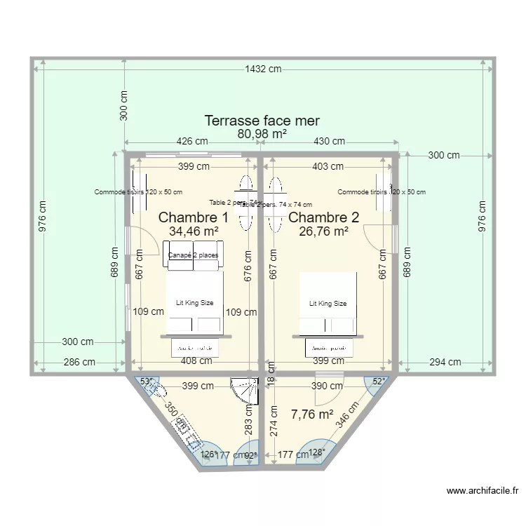 Bungalow 02. Plan de Bungalow 02. Plan de