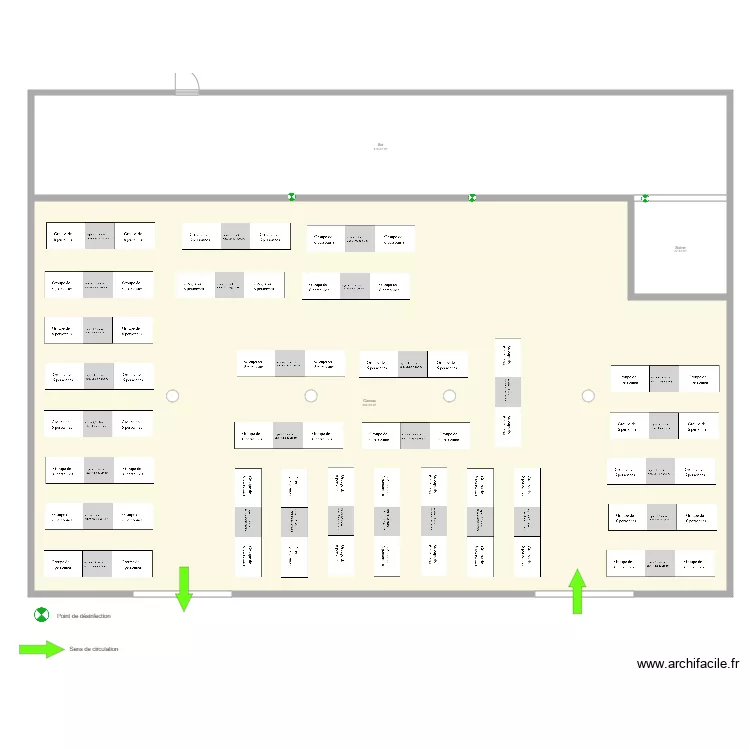 Caveau. Plan de Caveau. Plan de