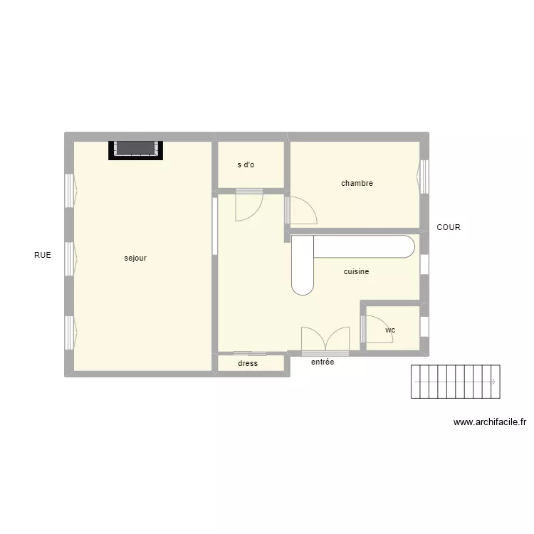 Bernouillet. Plan de 