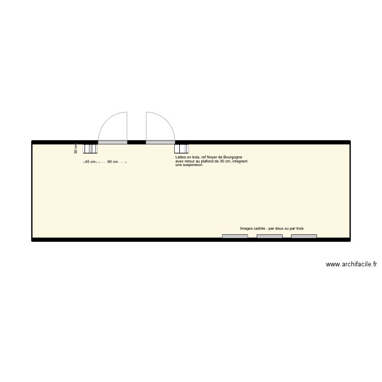Couloirs Plan. Plan de 0 pièce et 0 m2