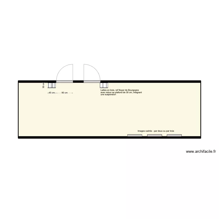 Couloirs Plan. Plan de 